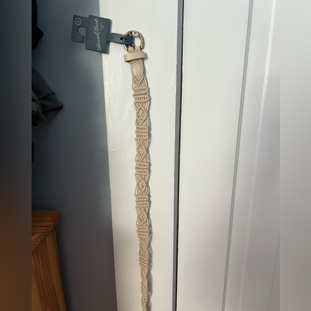Universal thread xl tan belt